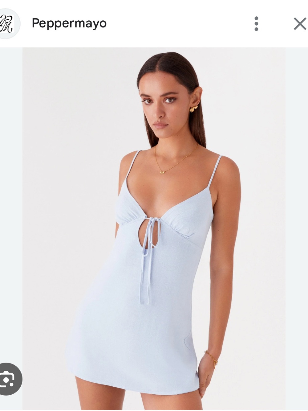 Peppermayo white mini dress - Picture 5 of 5
